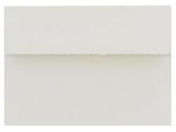 Brockway - Felt Finish / Deckled Edge - A2 Envelopes - WHITE - 50 PK