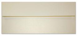Curious Metallic - NO. 10 ENVELOPES (Square Flap) - WHITE GOLD - 50 PK