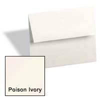Curious Metallic ENVELOPES - A1 Envelopes - POISON IVORY - 250 PK