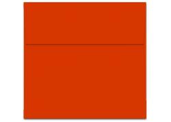 French Paper - POPTONE - 6.5 in Square Envelopes - Tangy Orange - 250 PK