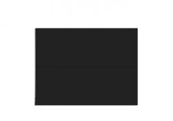 French Paper - POPTONE - A1 Envelopes - Black Licorice - 25 PK