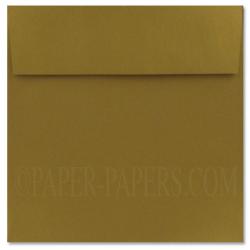 Stardream Metallic - 7.5 in Square ENVELOPES - ANTIQUE GOLD - 250 PK