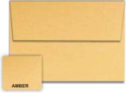 Stardream Metallic - A7 ENVELOPES - AMBER - 250 PK