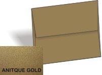 Stardream Metallic - A8 ENVELOPES - ANTIQUE GOLD - 250 PK