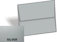 Stardream Metallic - A8 ENVELOPES - SILVER - 250 PK