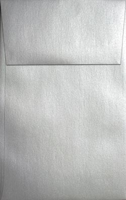 Stardream Metallic Envelopes - A10 VERTICAL ENVELOPES (Open-End) - CRYSTAL - 20 PK
