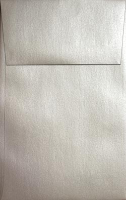 Stardream Metallic Envelopes - A10 VERTICAL ENVELOPES (Open-End) - QUARTZ - 20 PK