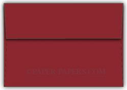 BASIS COLORS - A1 Envelopes - Dark Red - 250 PK