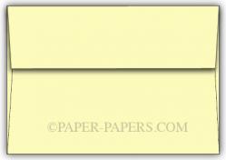 BASIS COLORS - A1 Envelopes - Light Yellow - 250 PK