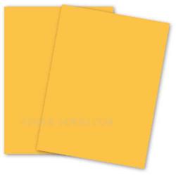 BASIS COLORS - 8.5 x 11 CARDSTOCK PAPER - Gold - 80LB COVER - 100 PK
