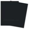 BASIS COLORS - 8.5 x 11 CARDSTOCK PAPER - Black - 80LB COVER - 100 PK