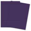 BASIS COLORS - 8.5 x 11 CARDSTOCK PAPER - Dark Purple - 80LB COVER - 100 PK