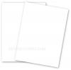 BASIS COLORS - 8.5 x 11 CARDSTOCK PAPER - White - 80LB COVER - 100 PK