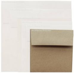 Brown Bag Envelopes - KRAFT - 5 in Square Envelopes - 200 PK