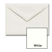 Cougar Opaque - WHITE - 5 1/2 Bar Envelopes (4 3/8 x 5 3/4) - 250 PK