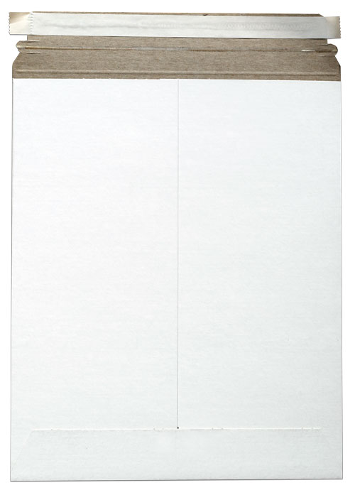 Cardboard Envelopes WHITE Paperboard Mailers (13x18) 100 PK
