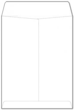 Catalog Envelopes - 28lb WHITE WOVE - (6 x 9) - 500 Box