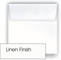 Neenah CLASSIC LINEN SOLAR WHITE - 5.5 IN Square Envelopes - 25 PK