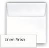 Neenah CLASSIC LINEN SOLAR WHITE - 5.5 IN Square Envelopes - 25 PK