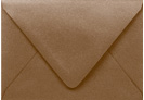 PS Shimmer Metallic - Euro Flap - A1 ENVELOPES - BRONZE - 200 PK