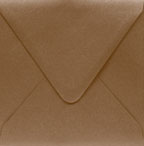 PS Shimmer Metallic - Euro Flap - 6.5 Square ENVELOPES - BRONZE - 200 PK