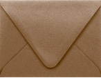 PS Shimmer Metallic - Euro Flap - A2 ENVELOPES - BRONZE - 200 PK