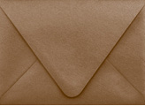 PS Shimmer Metallic - Euro Flap - A6 ENVELOPES - BRONZE - 200 PK