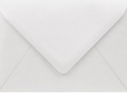 PS Shimmer Metallic - Euro Flap - A7 ENVELOPES - SILVER - 200 PK