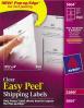 Avery� 5664 - 6 UP CLEAR Shipping Labels - Pack of 300