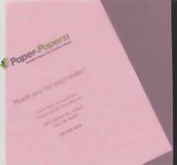 Chartham BLUSH Translucent (Vellum) 8.5 x 11 Paper - 50 PK
