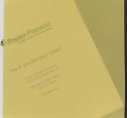 Chartham GOLD Translucent (Vellum) Metallic 8.5 x 11 Paper - 500 PK