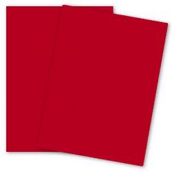 Cranes Colors - FLAME RED - 100% Cotton - 134 Cover (24-5/8-x-35-5/8) - Kid Finish