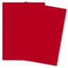 Cranes Colors - FLAME RED - 100% Cotton - 134 Cover (24-5/8-x-35-5/8) - Kid Finish