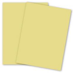 Domtar Colors - Earthchoice CANARY - Opaque Text - 8.5 x 11 Paper - 24/60 Text - 500 PK
