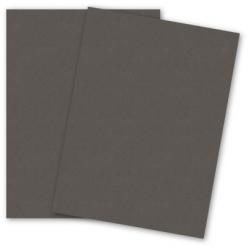 French Paper - CONSTRUCTION - CHARCOAL BROWN - 8.5 x 11 Paper - 28/70lb TEXT - 50 PK