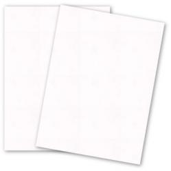French Paper - CONSTRUCTION - RECYCLED WHITE - 8.5 x 11 Paper - 28/70lb TEXT - 50 PK