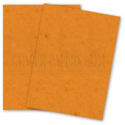 French Paper - DUROTONE - Butcher ORANGE - 8.5 x 11 Paper - 32/80lb TEXT - 50 PK