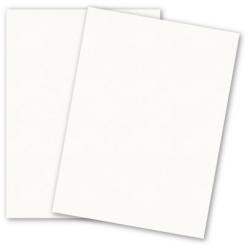 French Paper - DUROTONE - Butcher WHITE - 8.5 x 11 Paper - 32/80lb TEXT - 50 PK