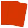 French Paper - POPTONE - Tangy Orange - 8.5 x 11 Paper - 65lb COVER - 25 PK
