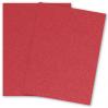 Malmero Perle SPARKLES - Vermillion (Red) - 8.5 x 11 Card Stock Paper - 92lb Cover - 25 PK