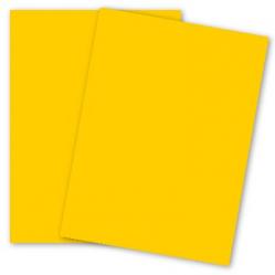 Mohawk BriteHue - GOLD - 8.5 x 11 Card Stock Paper - 65lb Cover - 250 PK