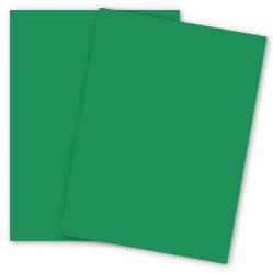 Mohawk BriteHue - GREEN - 8.5 x 11 Card Stock Paper - 65lb Cover - 250 PK