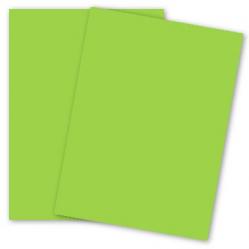 Mohawk BriteHue - LIME GREEN - 8.5 x 11 Card Stock Paper - 65lb Cover - 250 PK