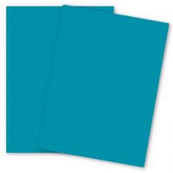 Mohawk BriteHue - SEA BLUE - 8.5 x 11 Card Stock Paper - 65lb Cover - 250 PK