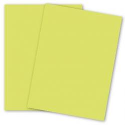 Mohawk BriteHue - ULTRA LEMON - 8.5 x 11 Card Stock Paper - 65lb Cover - 250 PK