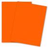 Mohawk BriteHue - ORANGE - 8.5 x 11 Card Stock Paper - 65lb Cover - 250 PK