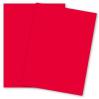 Mohawk BriteHue - RED - 8.5 x 11 Card Stock Paper - 65lb Cover - 250 PK