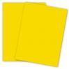 Mohawk BriteHue - SUN YELLOW - 8.5 x 11 Card Stock Paper - 65lb Cover - 250 PK