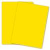 Mohawk BriteHue - YELLOW - 8.5 x 11 Card Stock Paper - 65lb Cover - 250 PK