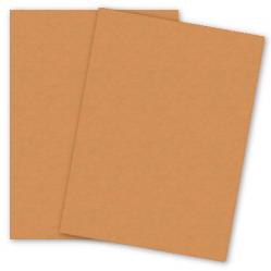 Mohawk Loop Antique Vellum - MANGO - 110lb Cover - 26 x 40 Card Stock Paper